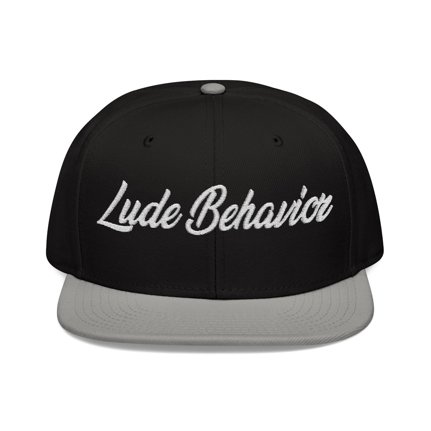 Lude Behavior Snapback Hat