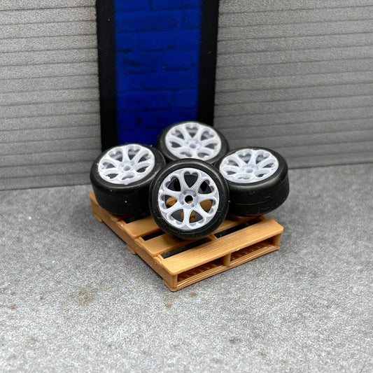 1/64 Scale Heritage Kokoro Wheels