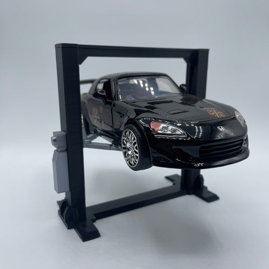 1/24 Scale Adjustable Two Post Car Lift