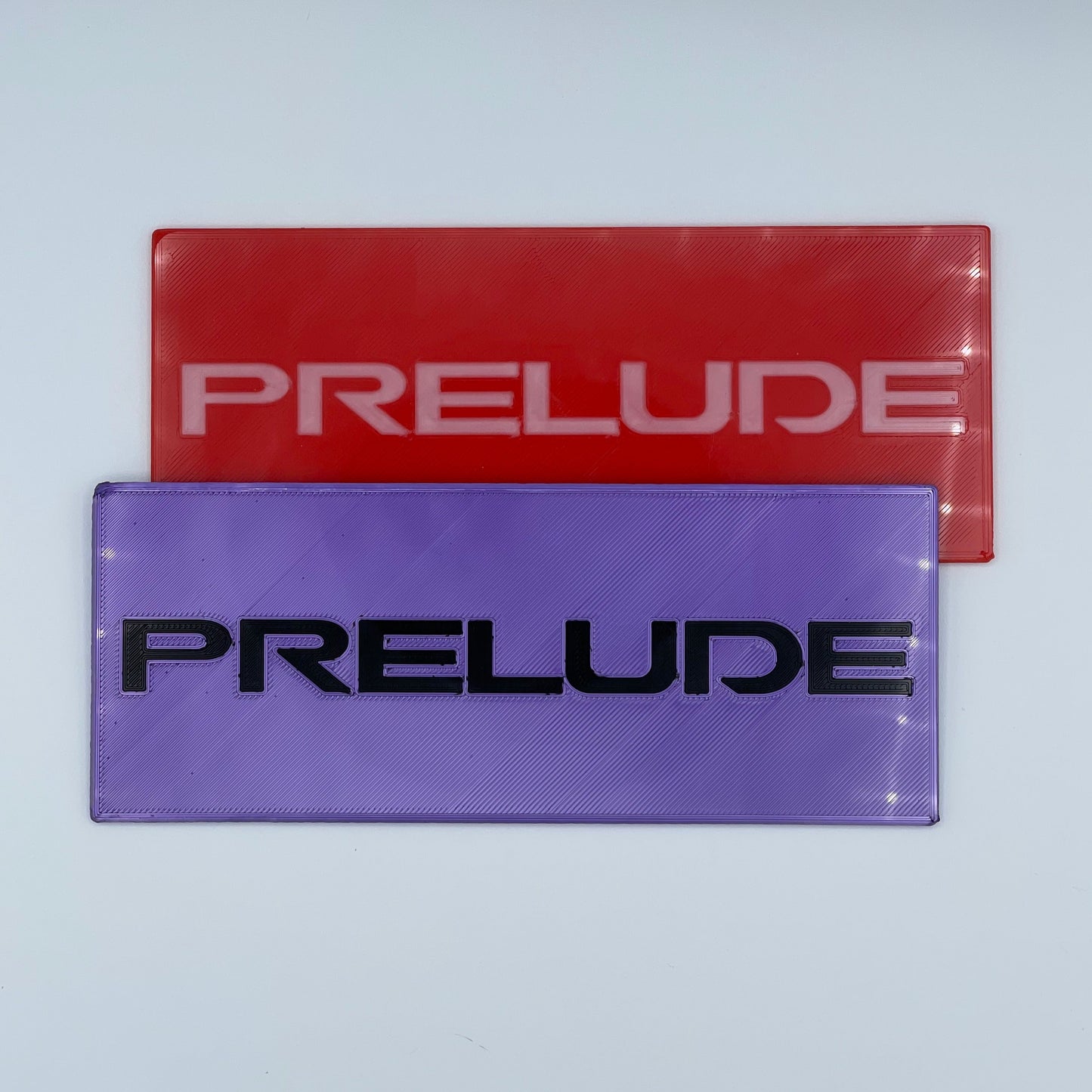 Honda Prelude Two Color Cup Holder Insert 5th Gen Logo