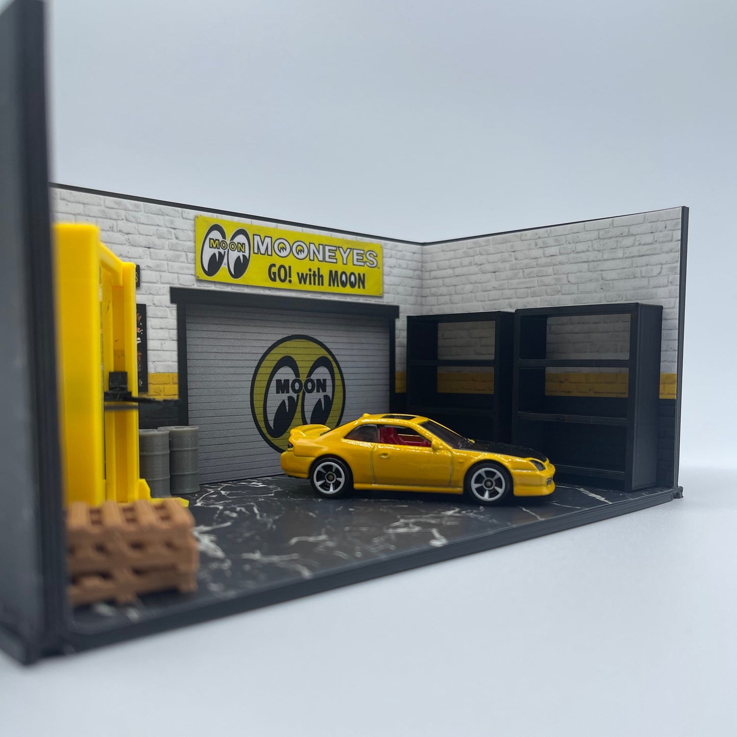 Mooneyes Garage Diorama Diecast 1/64 Scale