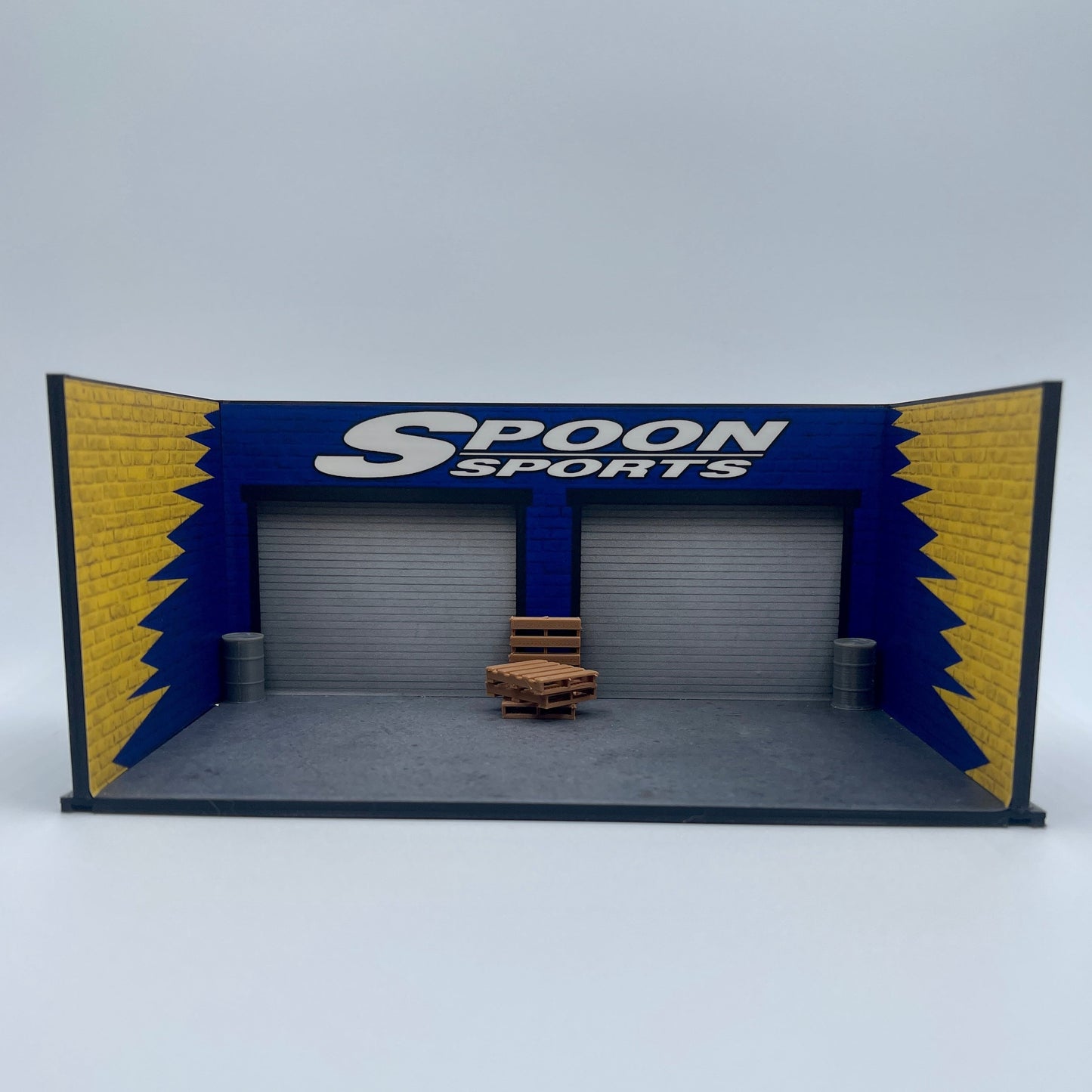 Spoon Garage Diorama Diecast 1/64 Scale