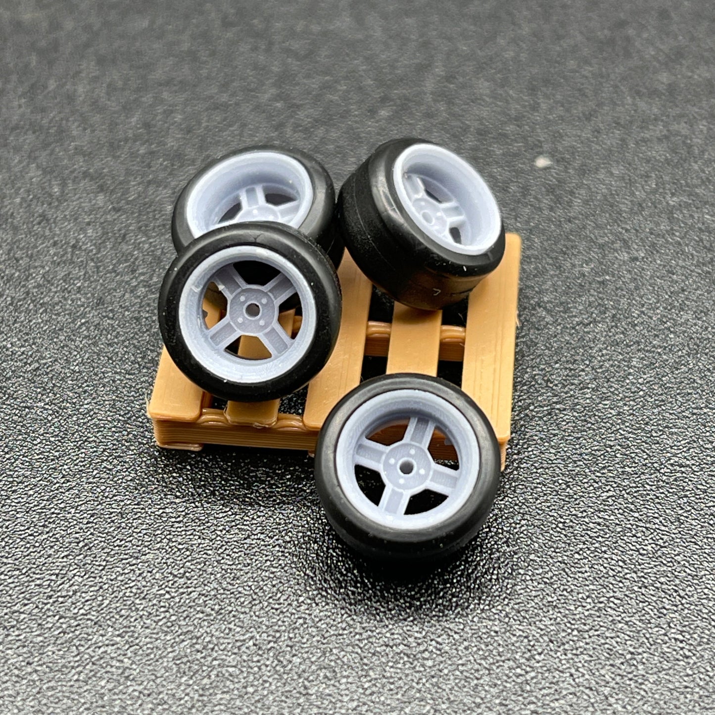 1/64 Scale Rotiform RBQ 4 Spoke Wheels