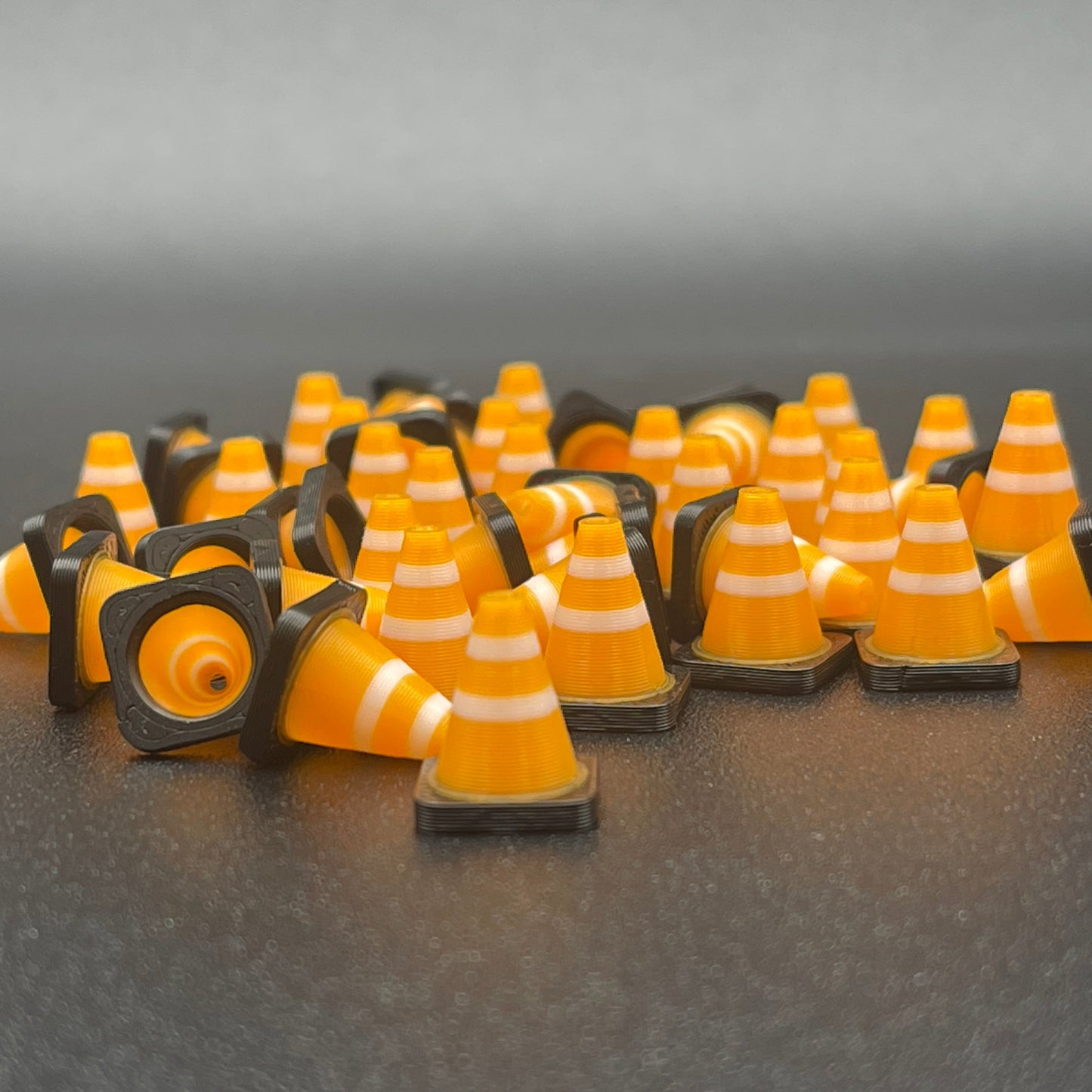 1/64 Scale Multi Color Traffic Cones