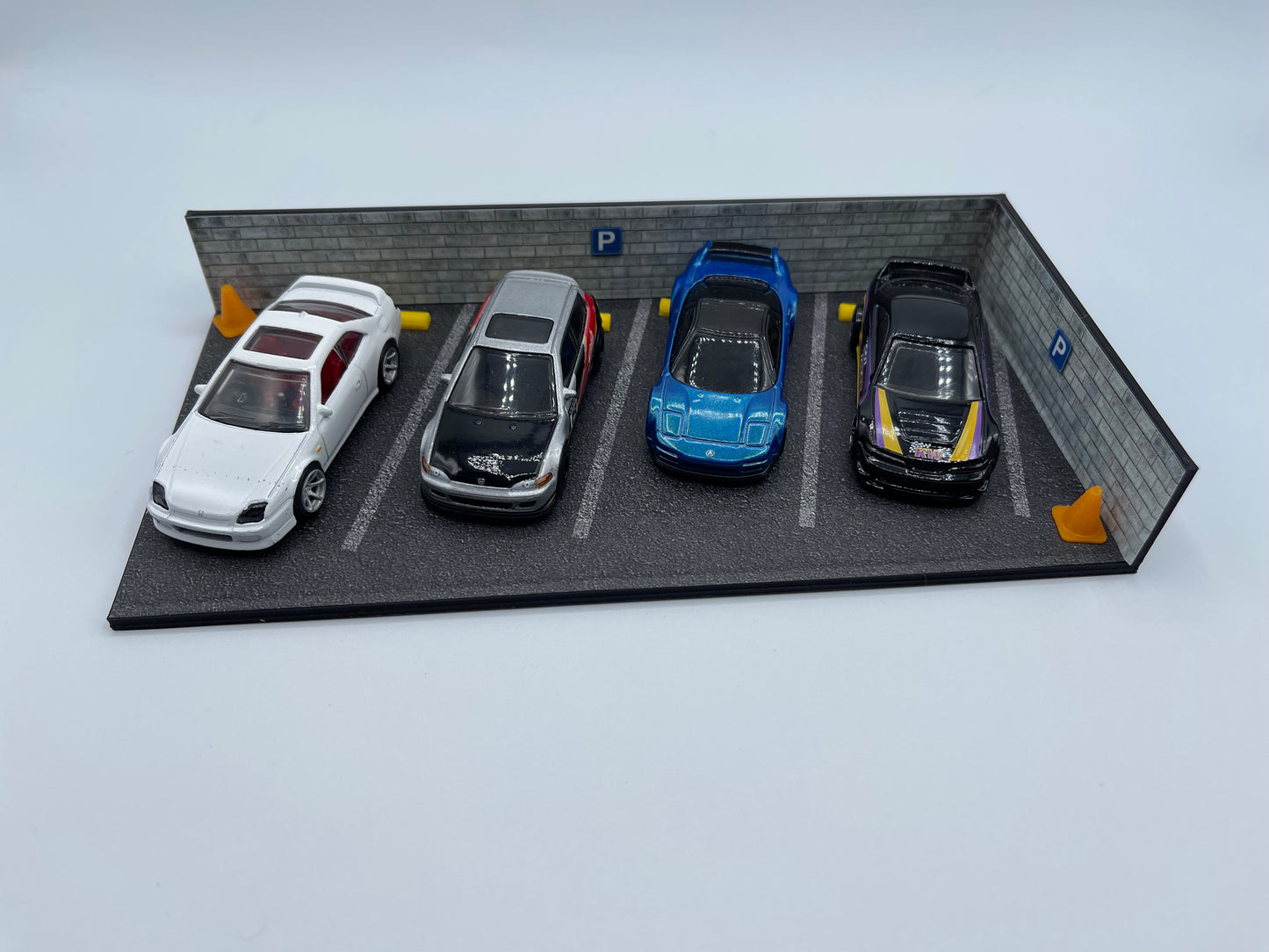 Parking Lot Diorama 1/64 Scale